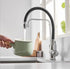 3-weg keukenkraan met 3 aansluitingen en flexibele slang voor regenwater of gefilterd drinkwater | Classic Overhead
