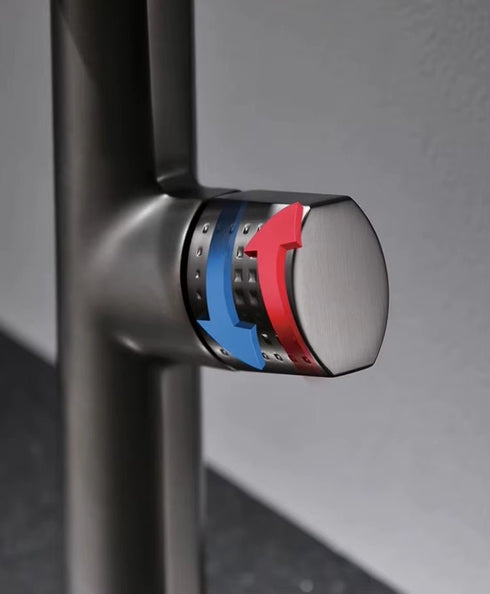 3-weg keukenkraan met 3 aansluitingen voor regenwater of gefilterd drinkwater | Primera del Monta