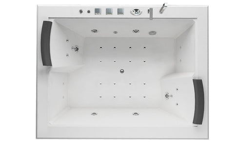 Whirlpool XXL | 2 Personen BABILON Wit 1480x 142 cm | JETLINE