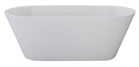 Badkuip LAUSANNE II wit 170x80 cm Minimalistisch ligbad