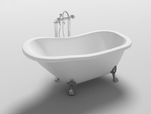 Design ligbad QUEEN 170x80 cm Minimalistische badkuip