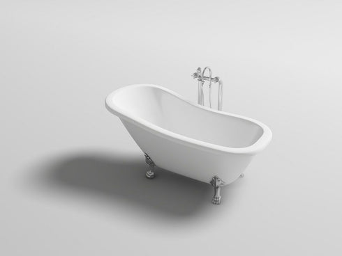 Design ligbad QUEEN 170x80 cm Minimalistische badkuip