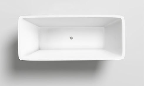 Vrijstaande Badkuip WETZIKON II 170x80cm Minimalistisch ligbad