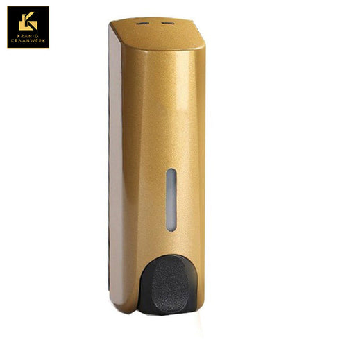 Douche zeep dispenser | Muurbevestiging | Diverse zeepsoorten | Met teksten als in een hotel