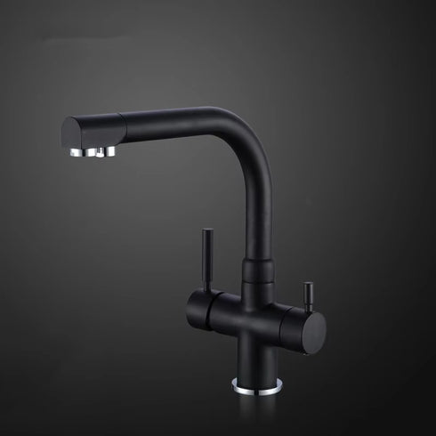 3-weg keukenkraan voor regenwater of gefilterd drinkwater | Bella-done