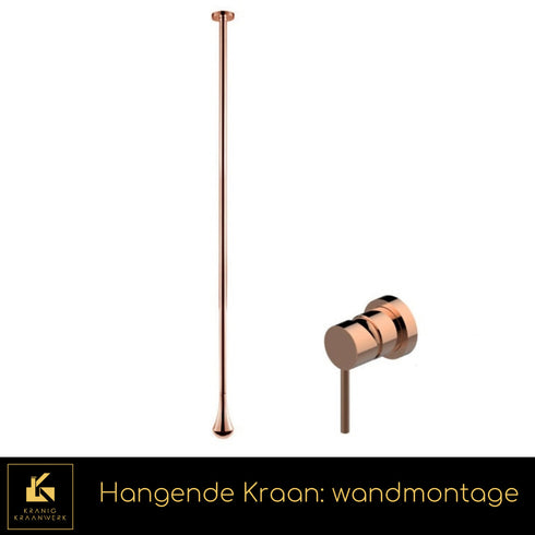Badkamer | Hangende kraan | Bediening aan de wand | The Long drop | Minimalisme
