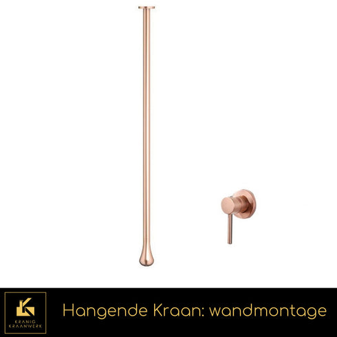 Badkamer | Hangende kraan | Bediening aan de wand | The Long drop | Minimalisme