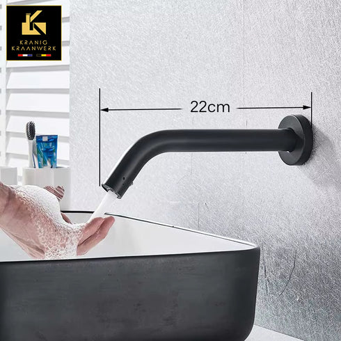 Sensorkraan aan de wand | Koud waterkraan | Voorwaarts | 2.30v en BATT