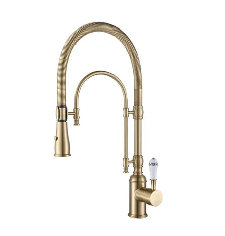 Landelijke stijl hoge spoelkraan | Horeca kraan | Spoelkeuken stijl | Henriette