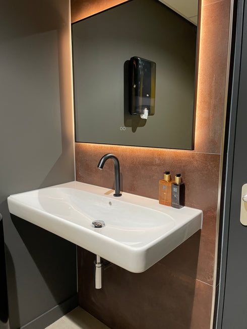 A- klasse Ultima Sensorkraan | Zwart | Touchless kraan | Toiletruimte | Mat Zwart | Minimalisme