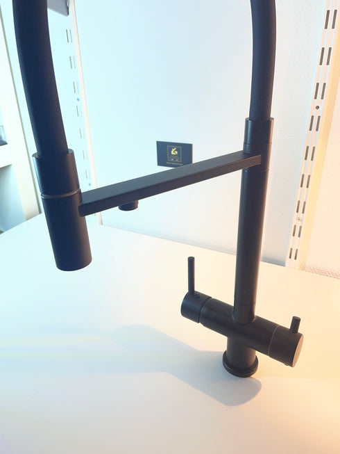 High-end keukenkraan | 3 weg kraan | Gefilterd water of regenwater hergebruik | La Momenta