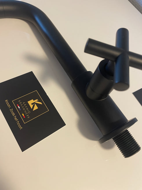 Landelijk en Industrieel | Wastafel en fonteinkraan | Inbouwset | De Metiga