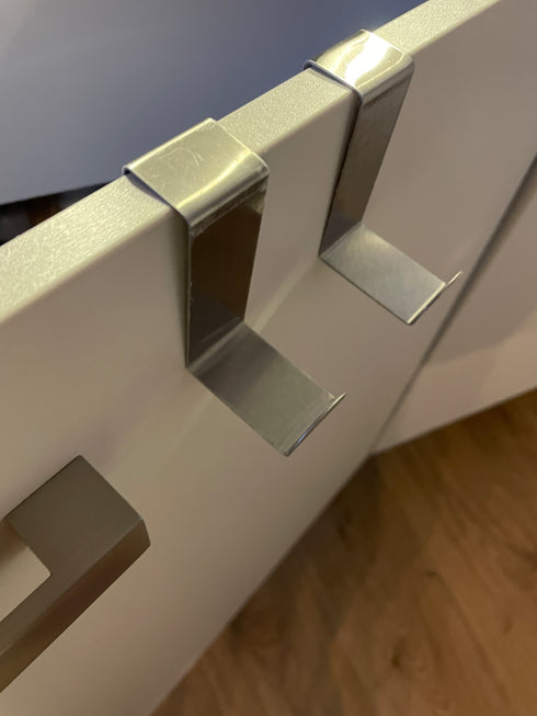 Ophang haakjes voor keukenkastje of deur Hoekig