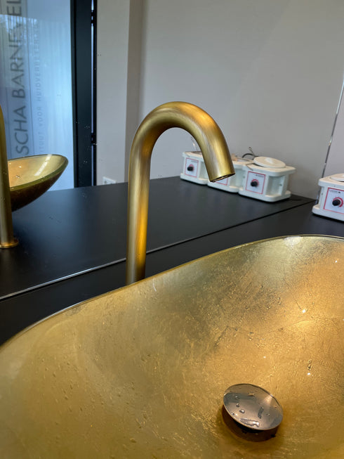 A- klasse Ultima Sensorkraan | Oud Goud | Touchless kraan | Toiletruimte | Antiek Goud | Minimalisme