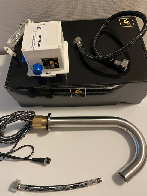 A- klasse Ultima Sensorkraan | Touchless kraan | Toiletruimte | Glanzend Goud | Minimalisme