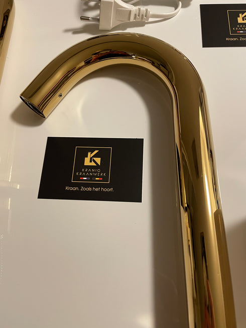 A- klasse Ultima Sensorkraan | Touchless kraan | Toiletruimte | Glanzend Goud | Minimalisme