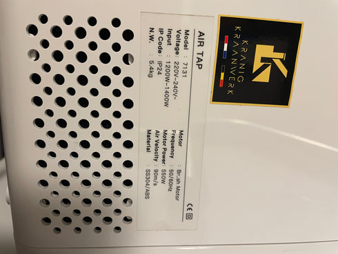 Handdroger en sensorkraan combinatie | Twins of Harald | Horeca | Droger en kraan in één