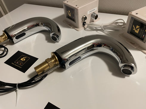 Basic Wastafelkraan met sensor | 2 modellen | Sensor in body of in de uitloop