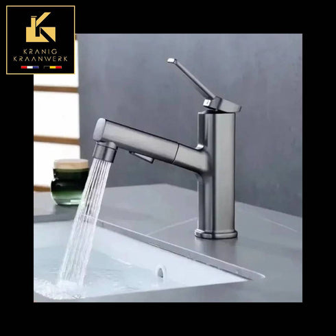 Kapperskraan | Salonkraan | Wastafelkraan met uittrekbare slang | Jenny