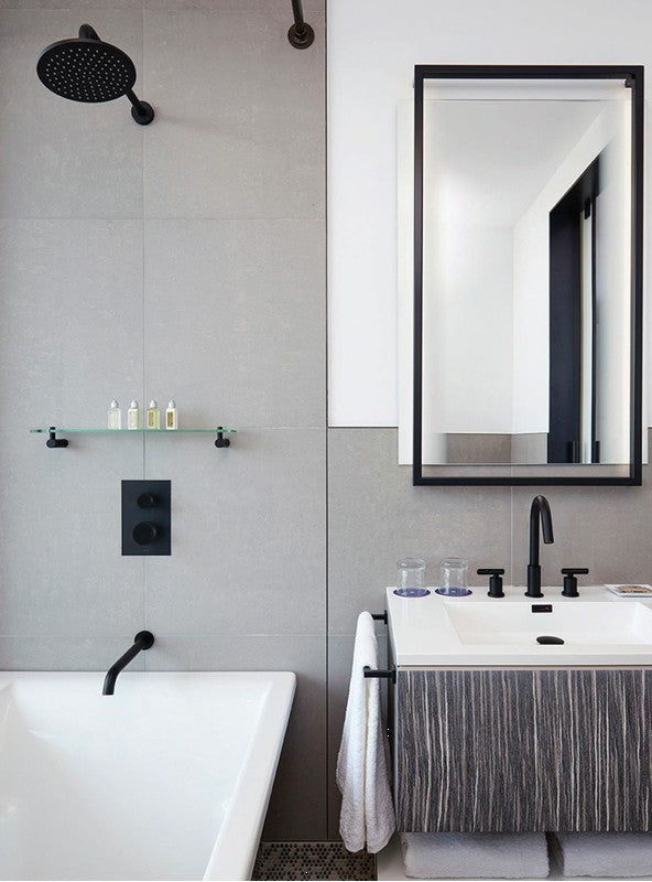 Moderne kranen voor badkamer