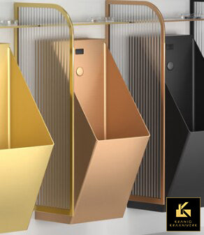 Urinoir | Exclusive | Hard staal licht gewicht | Gekleurd | Geprogrammeerde spoeling