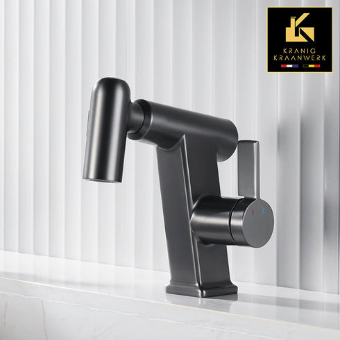 Kapperskraan | Salonkraan | Wastafelkraan met uittrekbare slang | Josaline