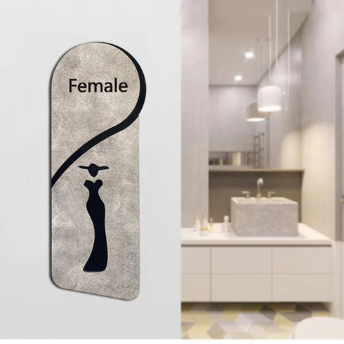 Toilet aanduidingsbordjes | Kantoortekens en verblijfsruimtes | Alles in klasse op stonewall achtergrond