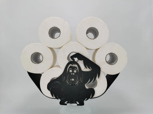 Diertjes | Aapje | Toiletrolhouder met grappige diertjes | Aap Gorilla