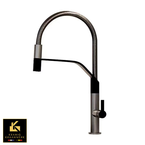 High-end | Design Keukenkraan | Keuken mengkraan met flexibele slang en sproeikop | The mount