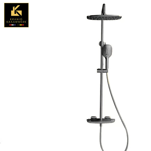 Douchekraan | opbouw doucheset | Minimalistisch design | Charelle