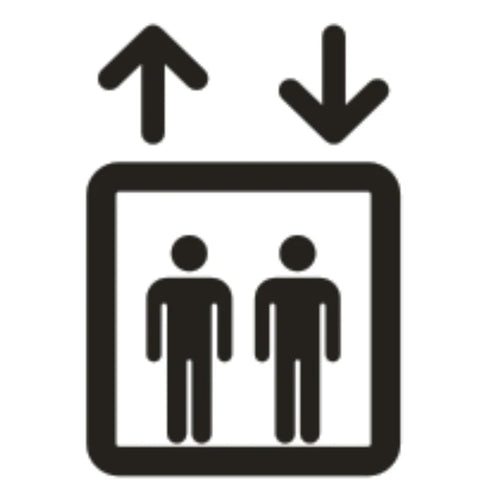 Toilet aanduidingsbordjes | Algemene tekens en verblijfsruimtes | Zwart en Zilver | Minimalistisch