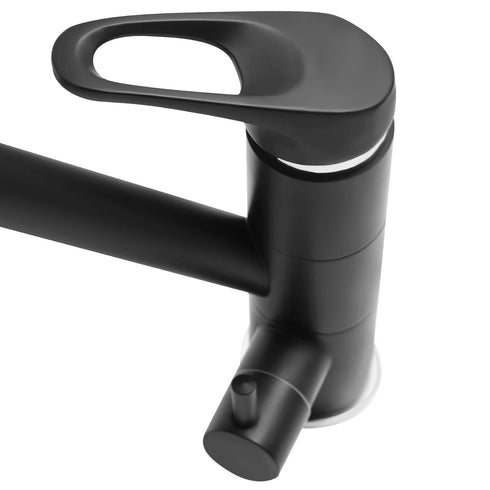 Basic keukenkraan | 3 weg kraan | Gefilterd water of close in boiler | Zwart | Simmons