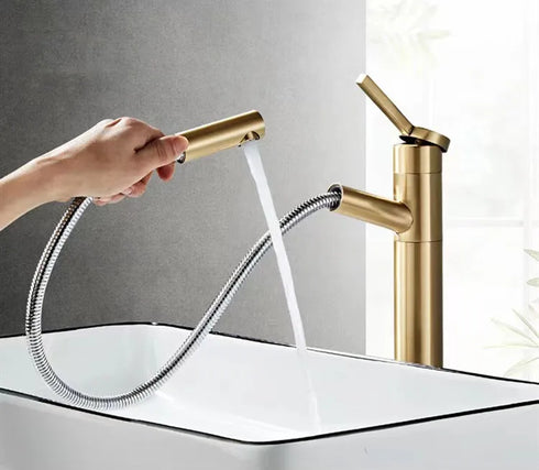 Boetiek en Salonkraan | Uittrek slang | Kapperskraan | Lotte II