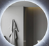 Spiegel rond 60 cm frameloos, rondom led verlichting en anti condens