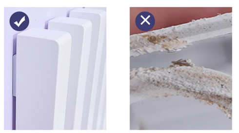 Stijlvolle opklapbare Douche stoel | Design | onopvallende zitting voor onder de douche | zwevend | Opvouwbaar