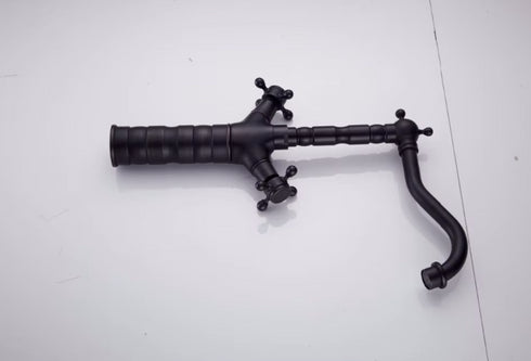 Industrieel en Landelijk | Keukenkraan of bij een wastafel | Tineke | Zwart