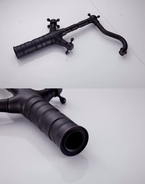 Industrieel en Landelijk | Keukenkraan of bij een wastafel | Tineke | Zwart