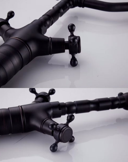 Industrieel en Landelijk | Keukenkraan of bij een wastafel | Tineke | Zwart