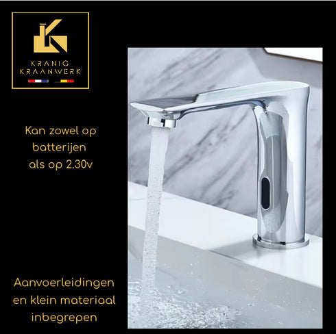 A klasse - Touchless kraan | Sensorkraan | Warm en Koud mengkraan | Ranke Standaard