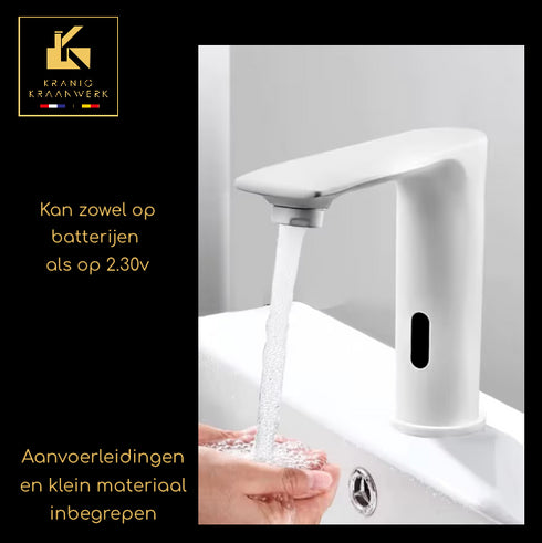 A klasse - Touchless kraan | Sensorkraan | Warm en Koud mengkraan | Ranke Standaard