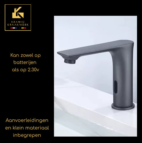 A klasse - Touchless kraan | Sensorkraan | Warm en Koud mengkraan | Ranke Standaard