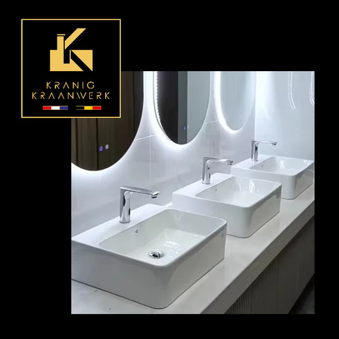 A klasse - Touchless kraan | Sensorkraan | Warm en Koud mengkraan | Ranke Standaard