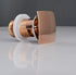 Pop up gootsteen dop | Vierkant gevormde afvoerplugs met luxe afwerking | Rose Gold