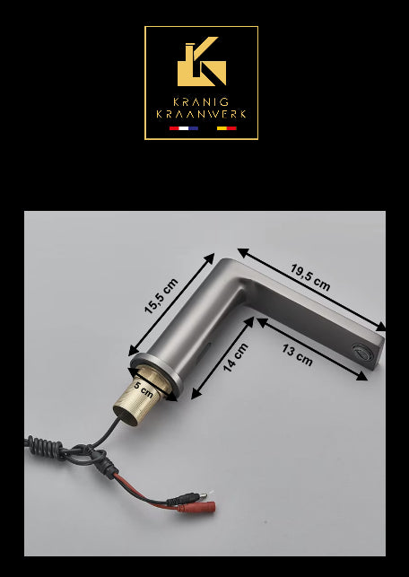 Sensorkraan | Touchless | Serena | Toiletruimte of Badkamer | Warm of koud water