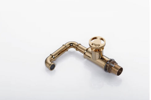 Fontein en wastafelkraan | Industrieel en Landelijk | Toske | Goud