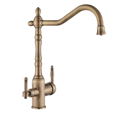 Landelijke stijl keukenkraan | 3 weg kraan | Gefilterd water of close in boiler | van Alexanders