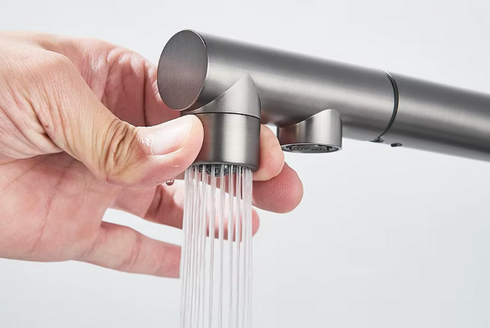 3-weg keukenkraan voor regenwater of gefilterd drinkwater | Bella-done