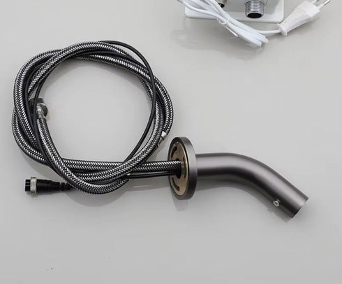 A- klasse Sensorkraan | Vanuit de wand | Touchless kraan | Gunmetal Kort | Minimalisme