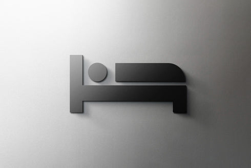 Toilet aanduidingsbordjes | Kantoortekens en verblijfsruimtes | Minimalistische signing