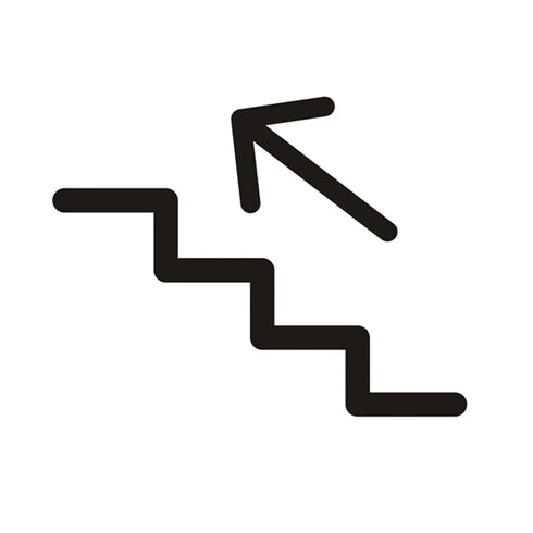 Toilet aanduidingsbordjes | Algemene tekens en verblijfsruimtes | Zwart en Zilver | Minimalistisch